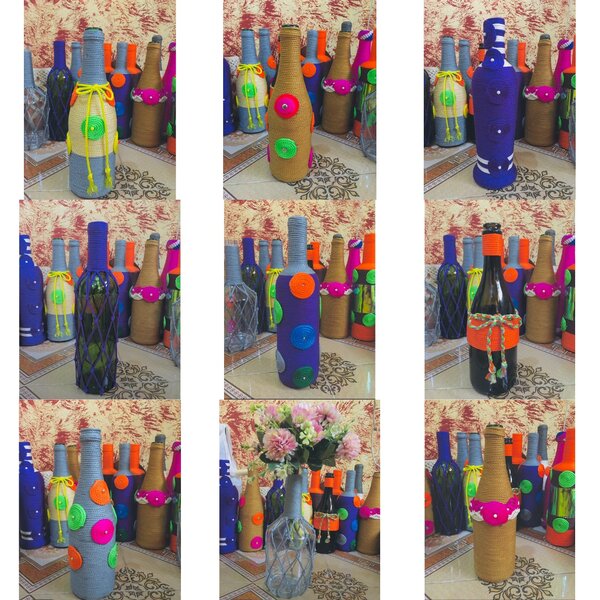 Bottle Flower vase