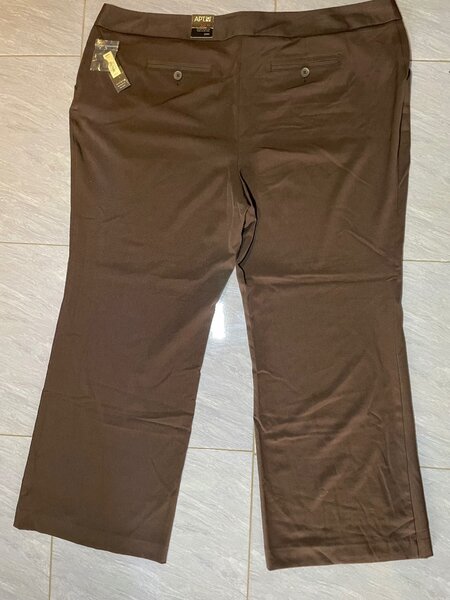Brown Cropped Trousers
