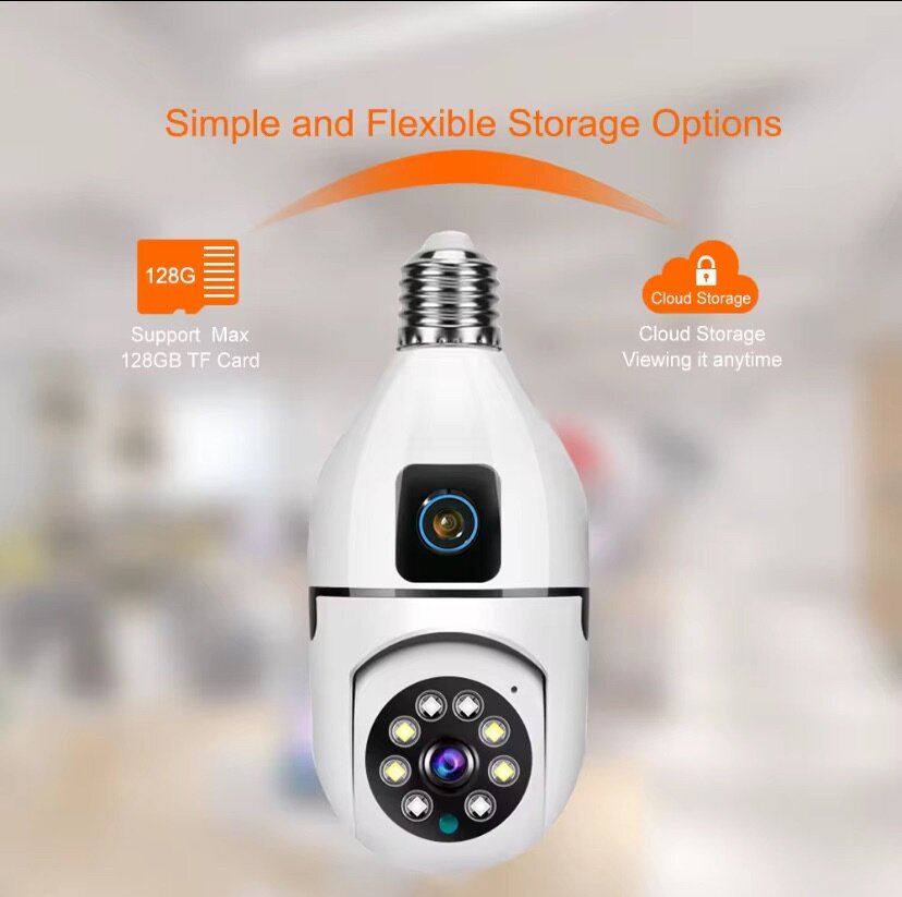 Caméra WiFi 8MP avec contrôle APP