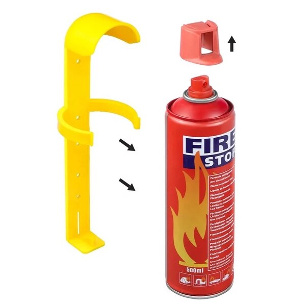Extincteur de voiture Mini arrêt de feu mousse 1000ml