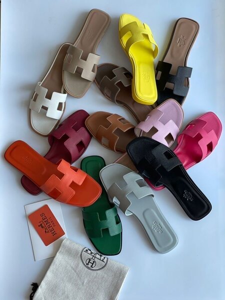 Hermes slippers
