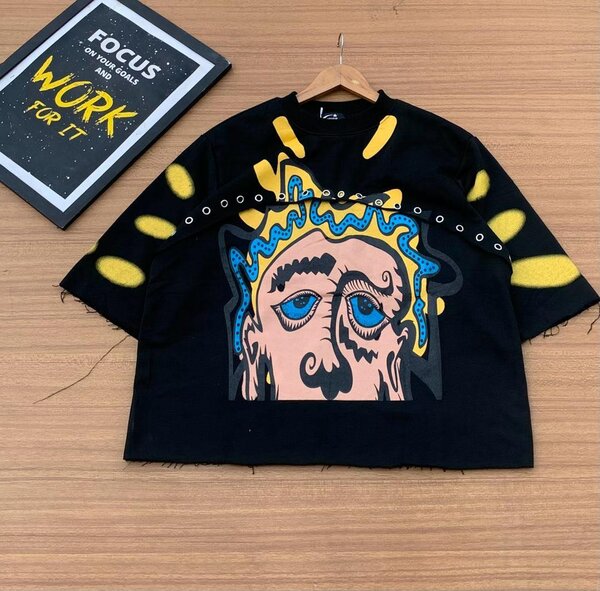 Men crop top