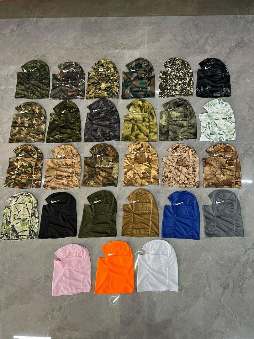 Cagoule thermique camouflage