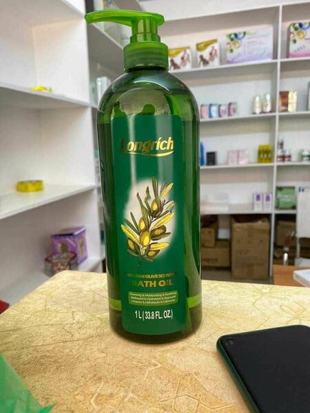 Bain à l'huile d'olive