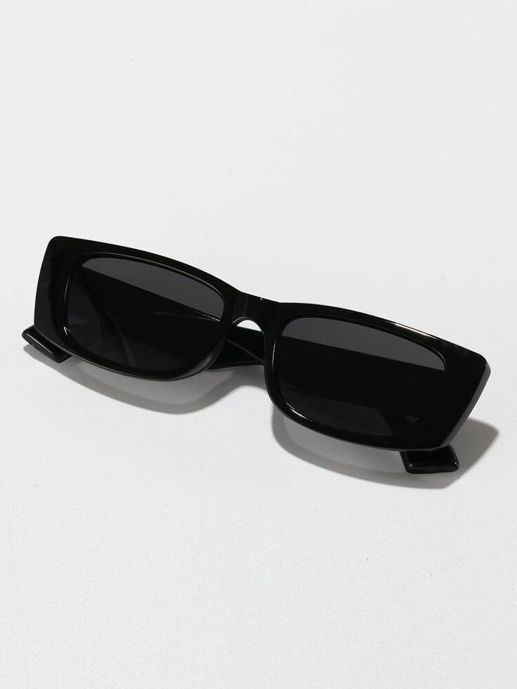 Lunettes de soleil rectangulaires