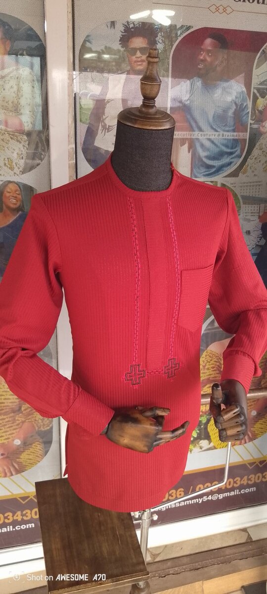 Kaftan top and down