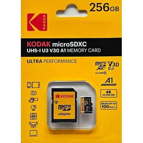 Carte Mémoire SDXC Kodak 256GB