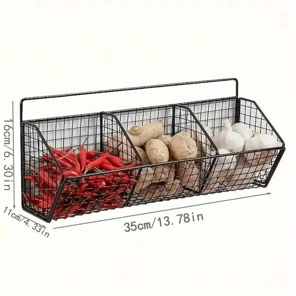 Panier mural 3 cases