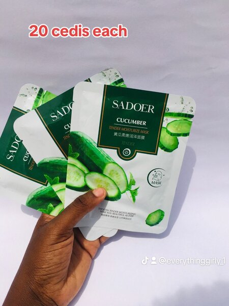 Skincare facemasks