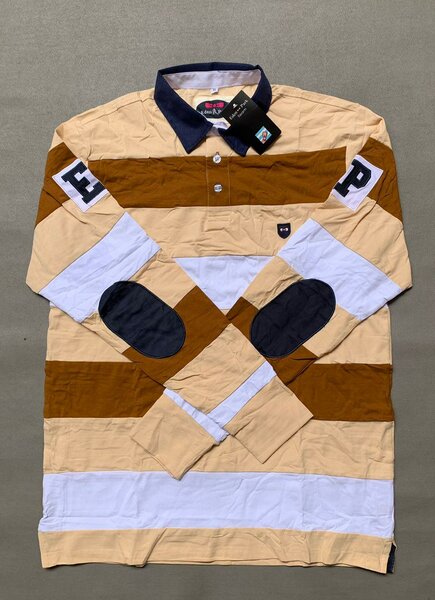 Polo Rugby à Rayures Homme