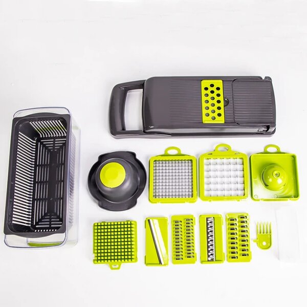16 Pieces Multifunctional vegetable cutter / Slicer