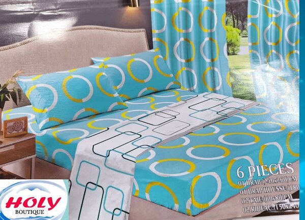Vente de draps.