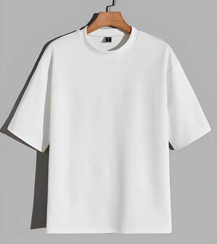 T-shirt classiqu blanc unisexe