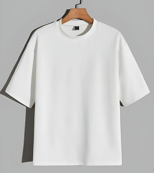 T-shirt classiqu blanc unisexe