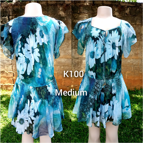 Robe bleu