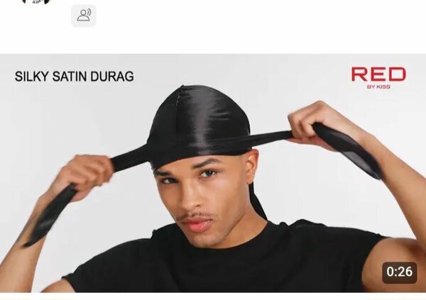 Durag en soie premium