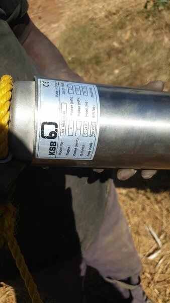 Solar water pump