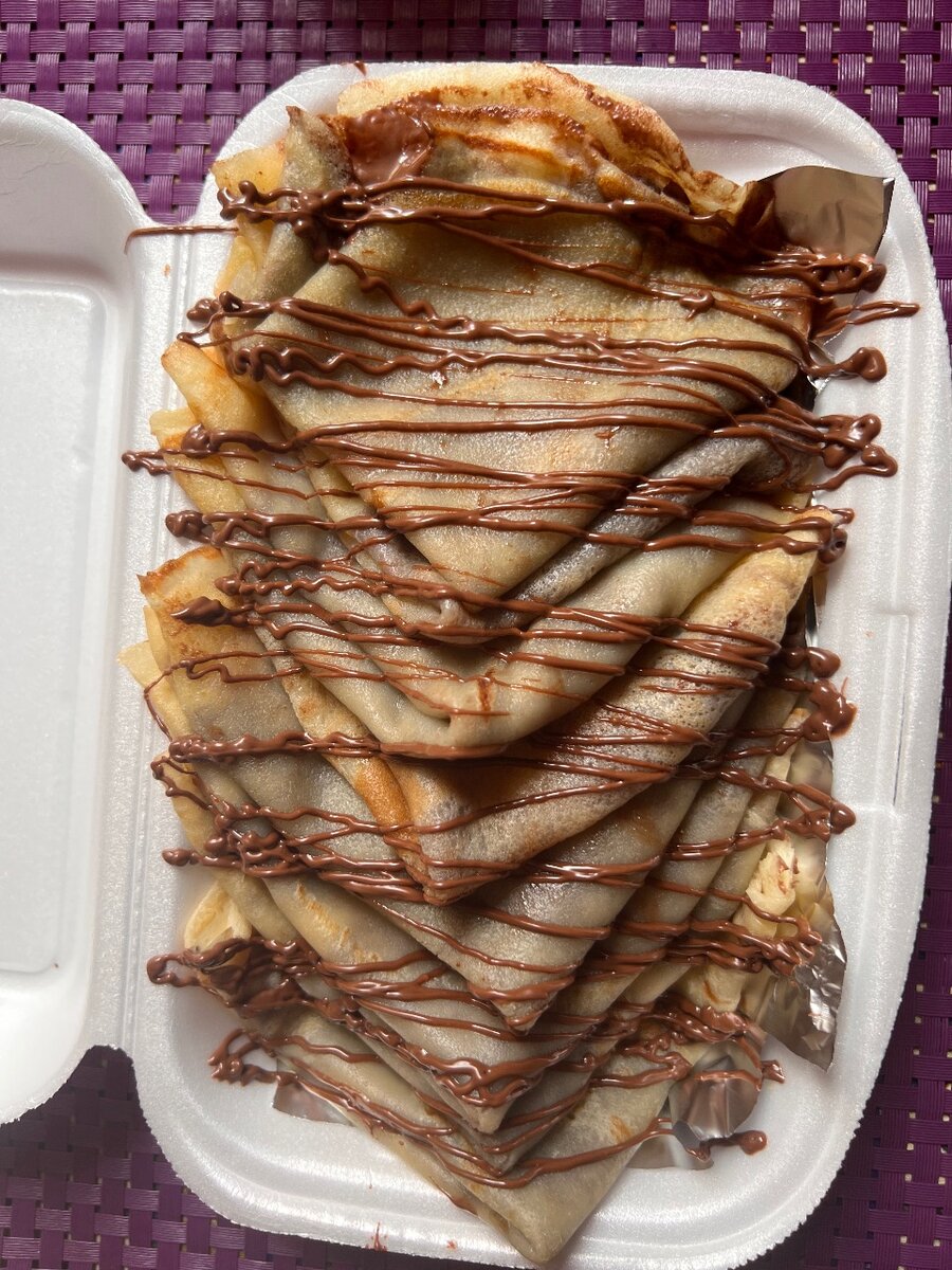 Crêpes au nutella