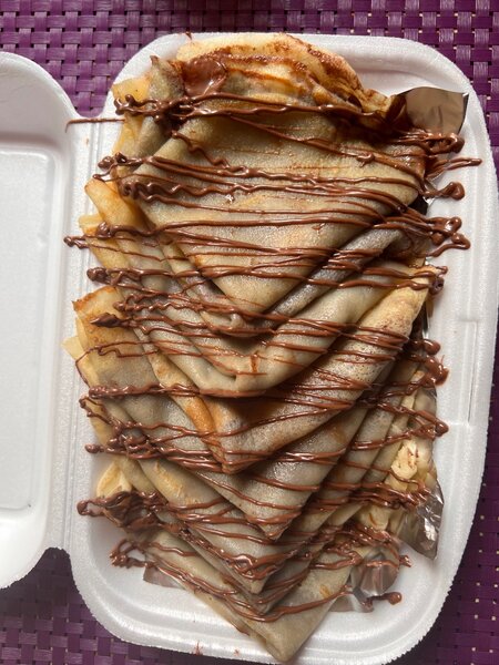Crêpes au nutella