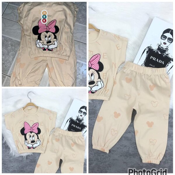 t-shirt avec pantalon ensemble de vêtements pour enfants 