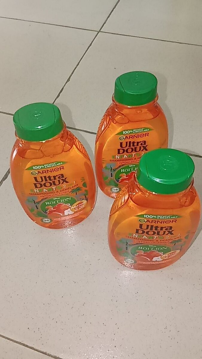 3Shampooing Garnier Ultra Doux