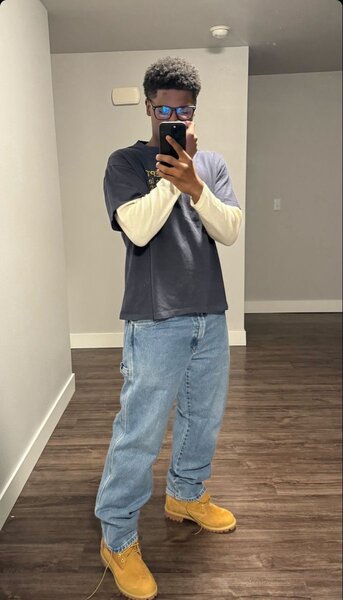Men baggy jeans