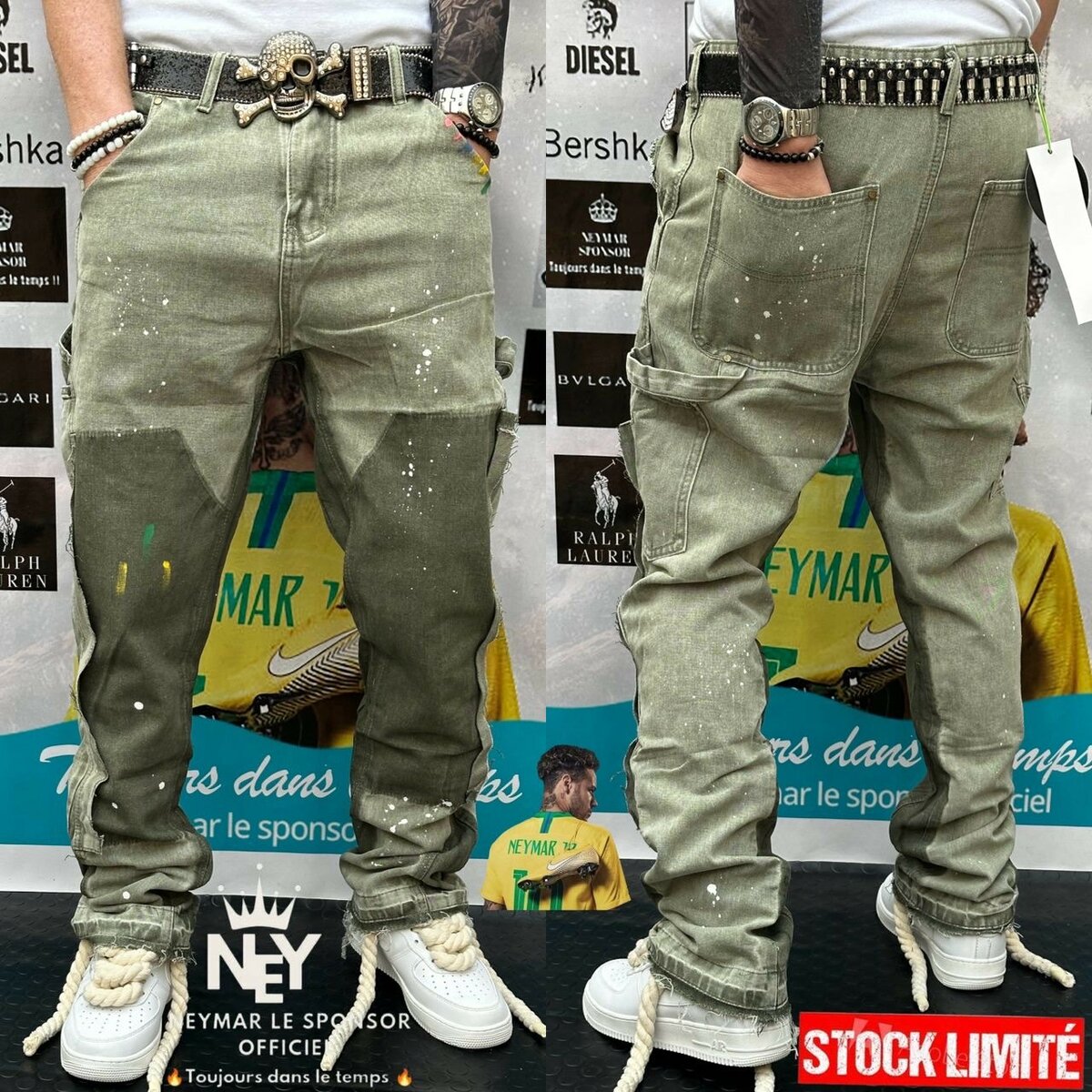 Jeans gros bas