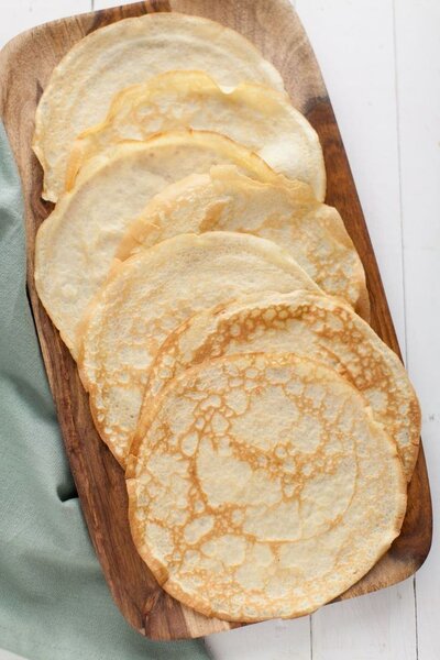 Crêpes natures