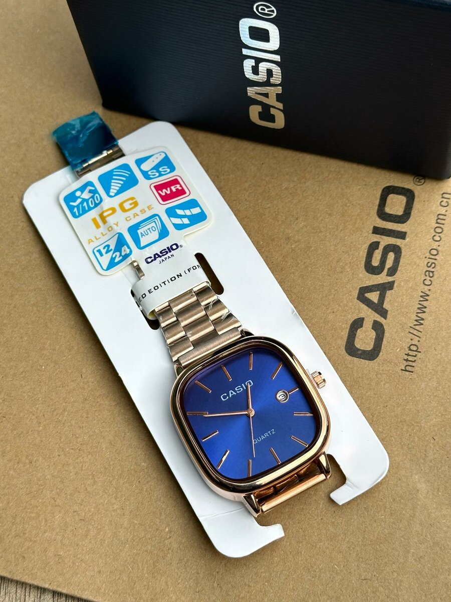 Montre Casio Dorée Homme