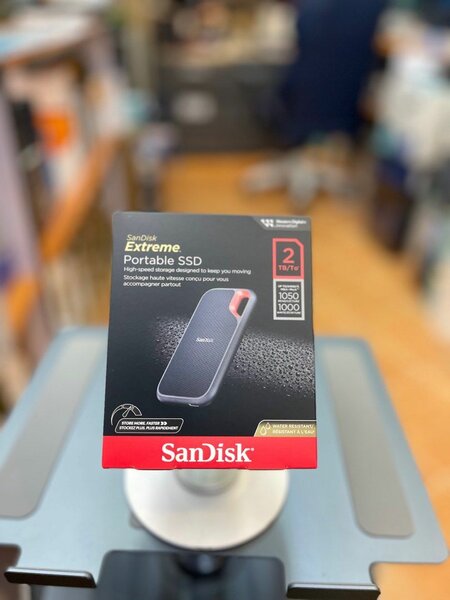 SanDisk Extreme SSD Portable 2TB