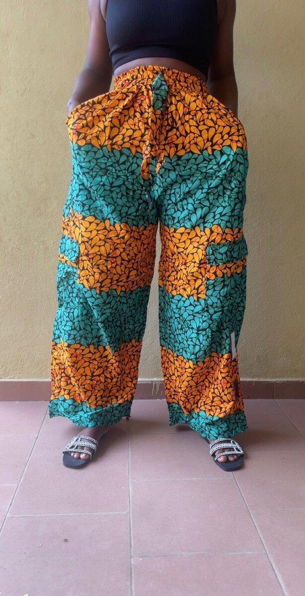 Pantalon Palazzo cargo