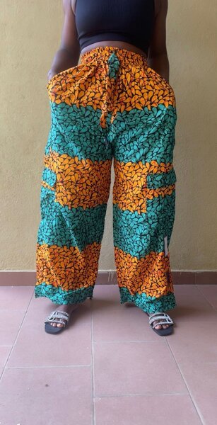 Pantalon Palazzo cargo