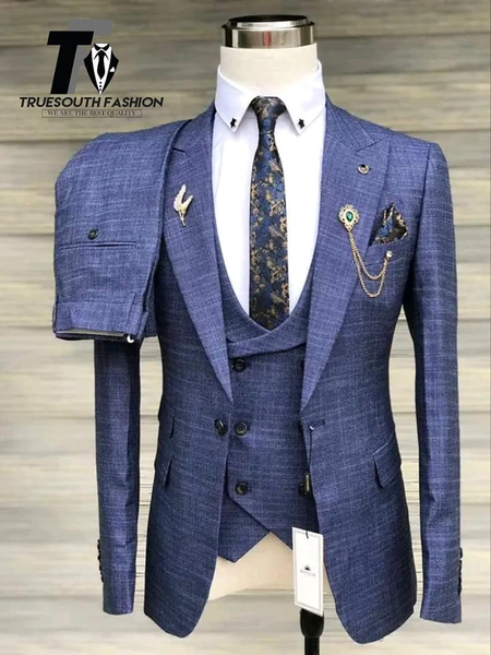 Suit bleu