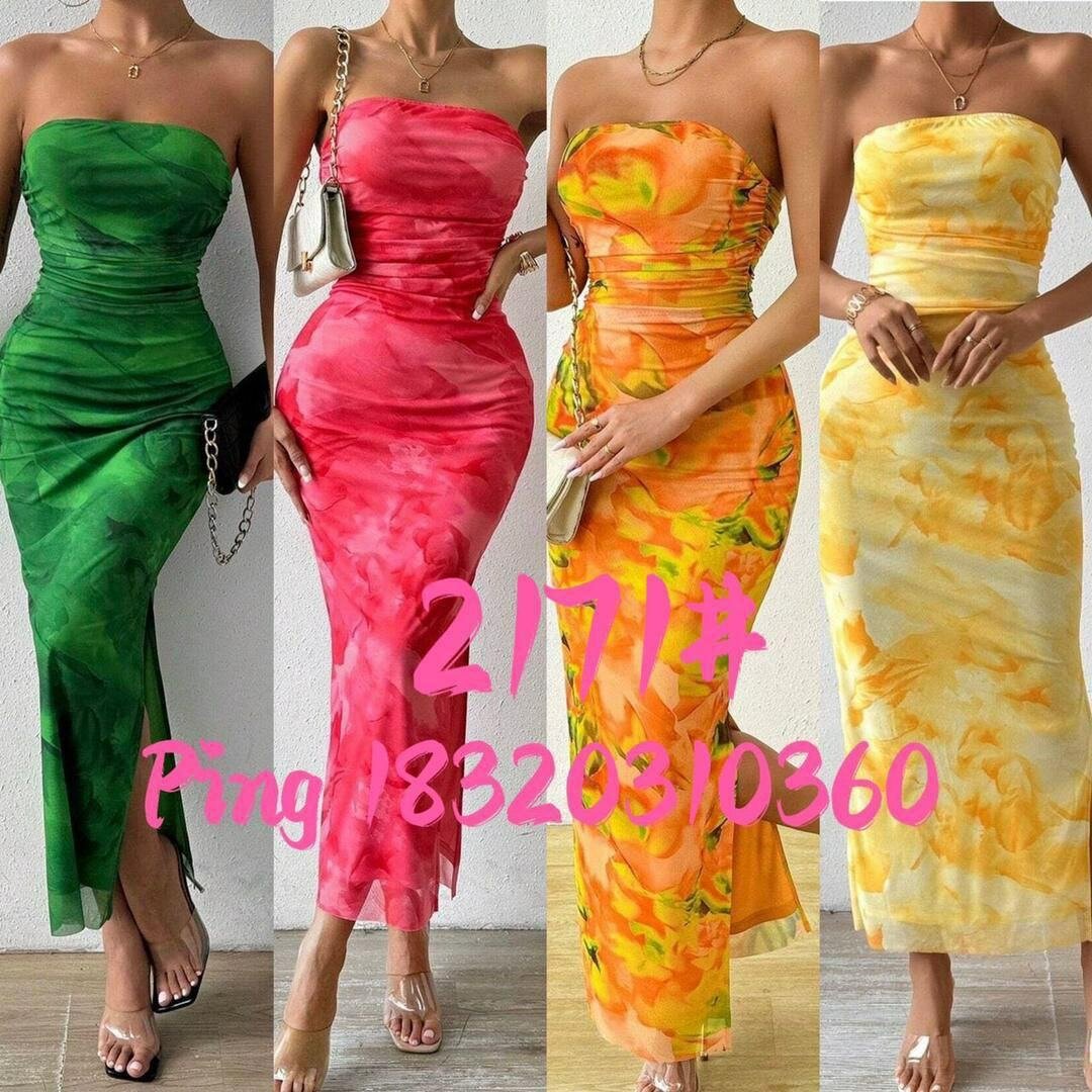Boob tube dresses