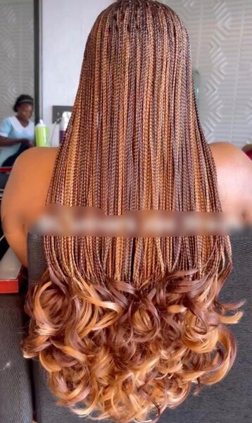 French curls L24(6paquets)