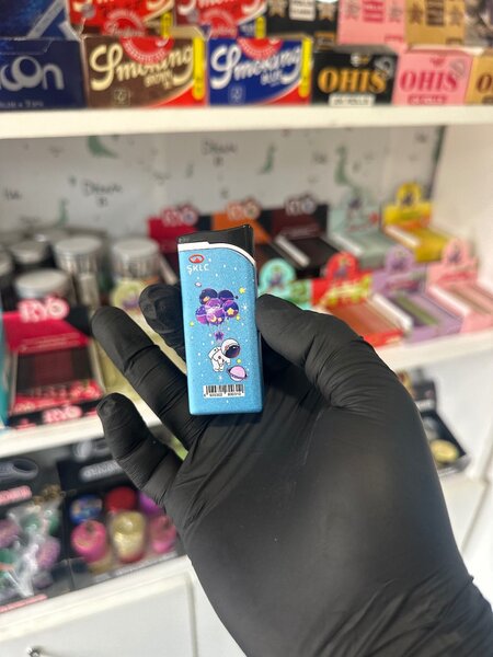 Briquet laser