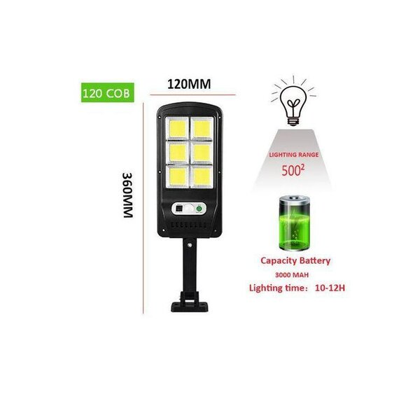Lampe solaire extérieure LED