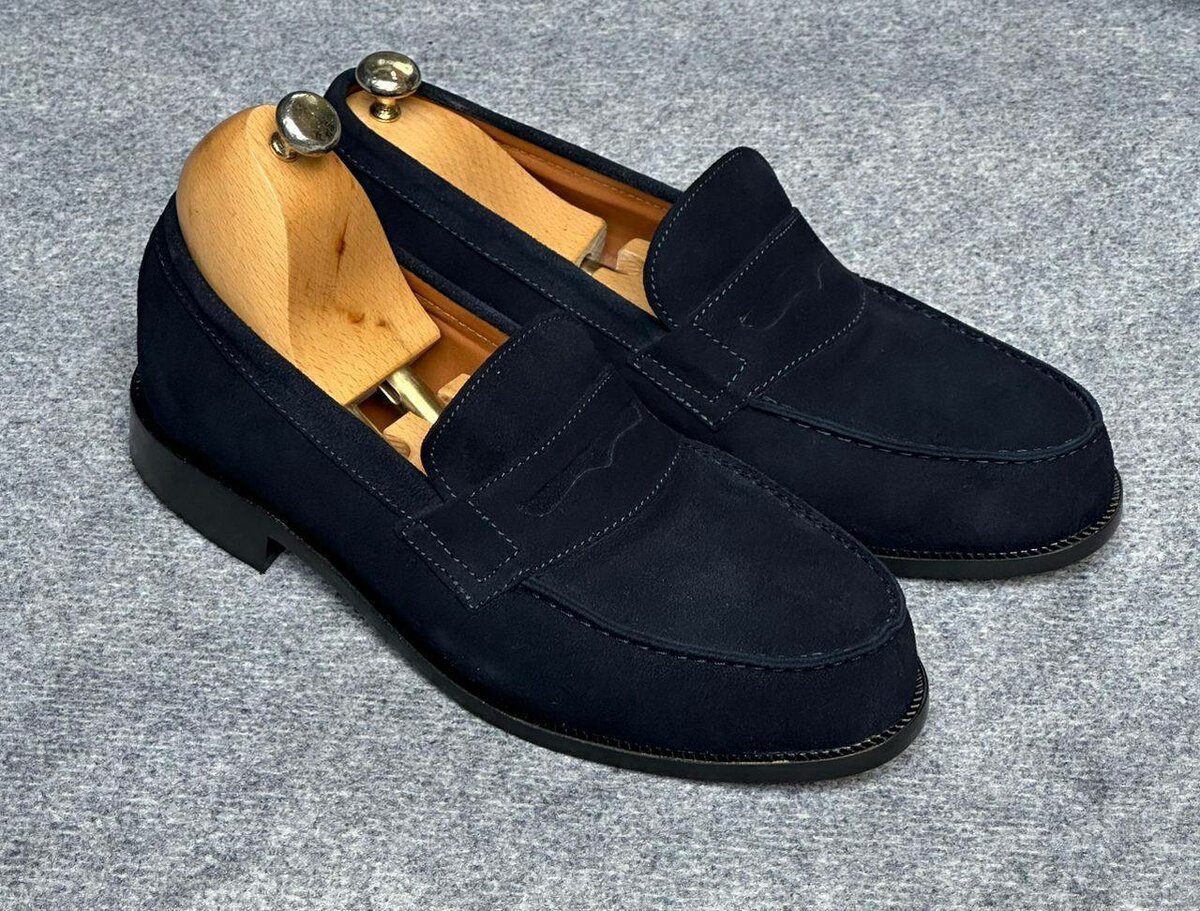 Mocassins en daim élégants