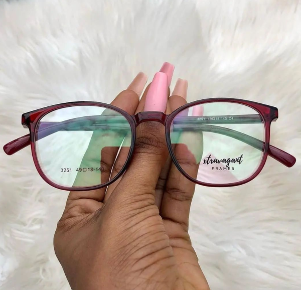 Optical frame red