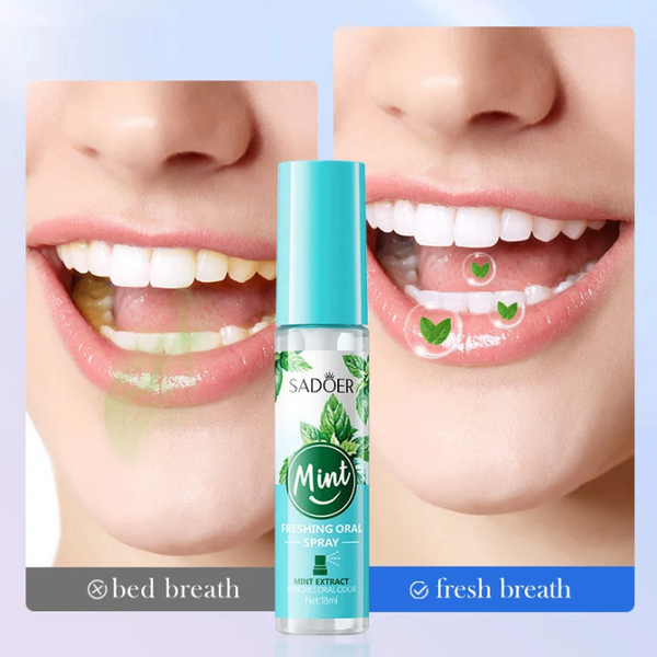 Spray buccal rafraîchissant mentholé