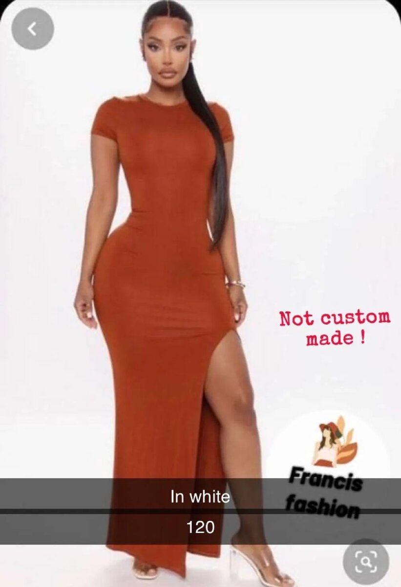 maxi dress with split