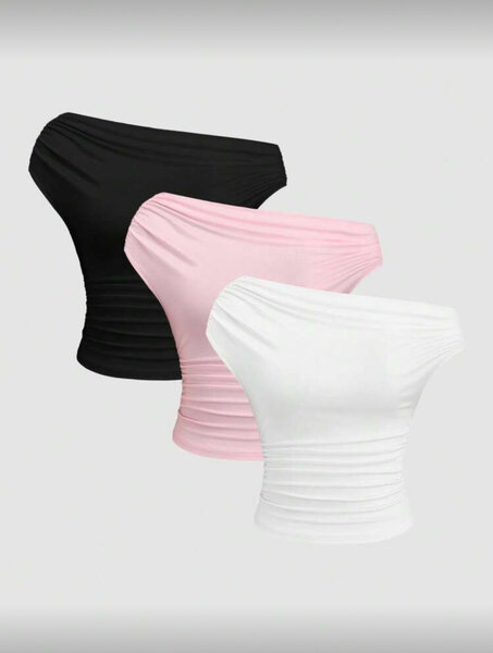 Top asymétrique femme chic