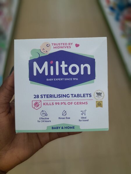 Milton Sterilising Tablets.28 tablets