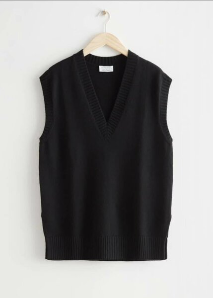 Gilet en tricot sans manches