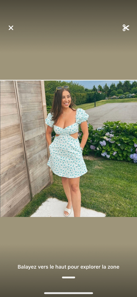 Robe fleurie ZARA