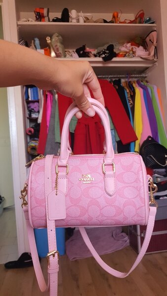 Pink Designer Handbag