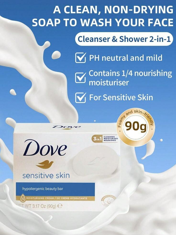Dove Savon sensitive skin