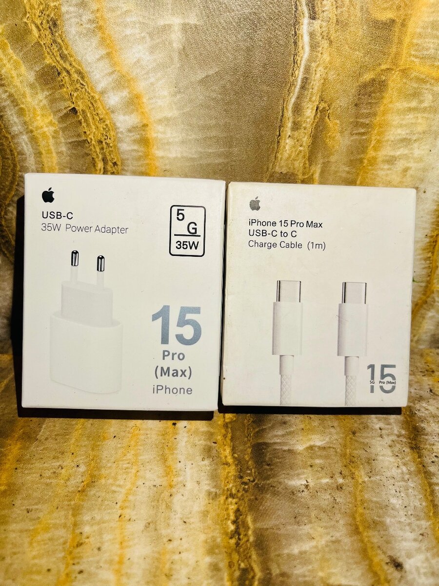Chargeur iPhone 15 Authentique