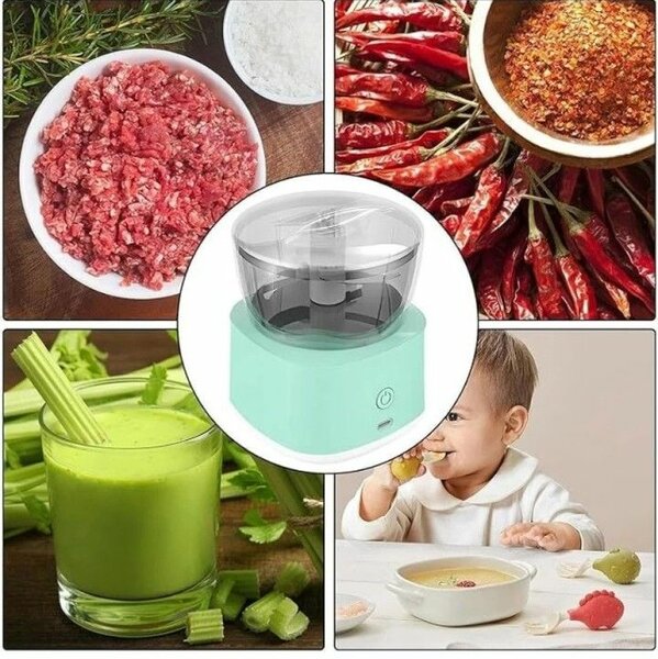 Mini hachoir électrique pour viande et légume