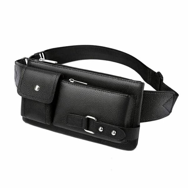 Ceinture banane en cuir élégante